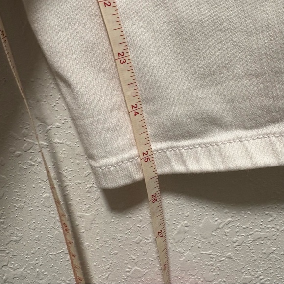 J Jill Denim Authentic Fit Slim Ankle White Jeans 6 - Picture 10 of 15